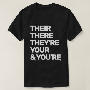 Riktig grammatik t shirt