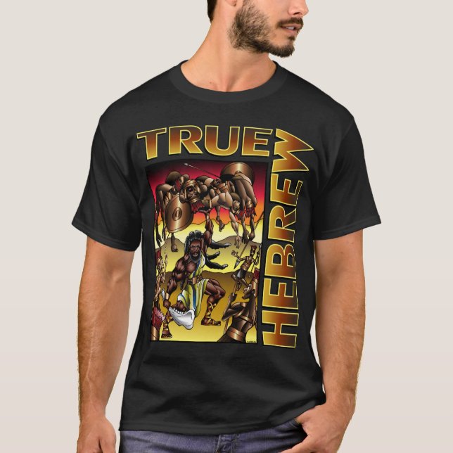 Riktig hebré (Samson) Tee (Framsida)
