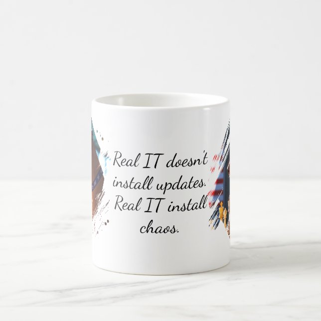 Riktig IT Kaffemugg (Center)