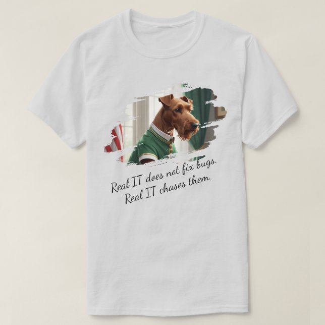 Riktig IT T Shirt (Design framsida)