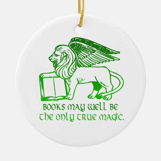 Riktig magisk prydnad julgransprydnad keramik (Framsidan)