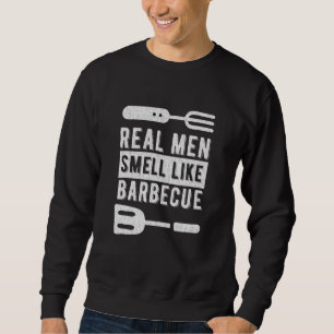 Riktig Manar som Barbecue, perfekt för rotisserie Lång Ärmad Tröja