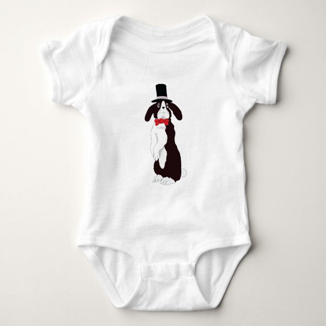Riktig Smokingkanin  T Shirt (Framsida)