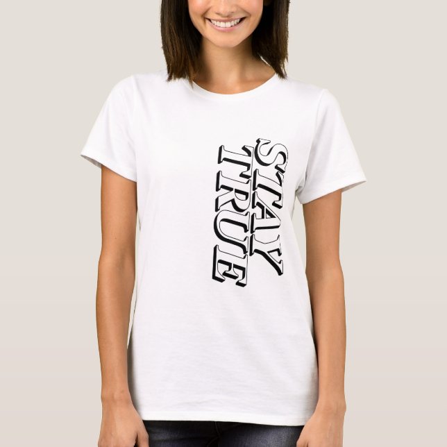 Riktig teeshirt för stag t shirt (Framsida)