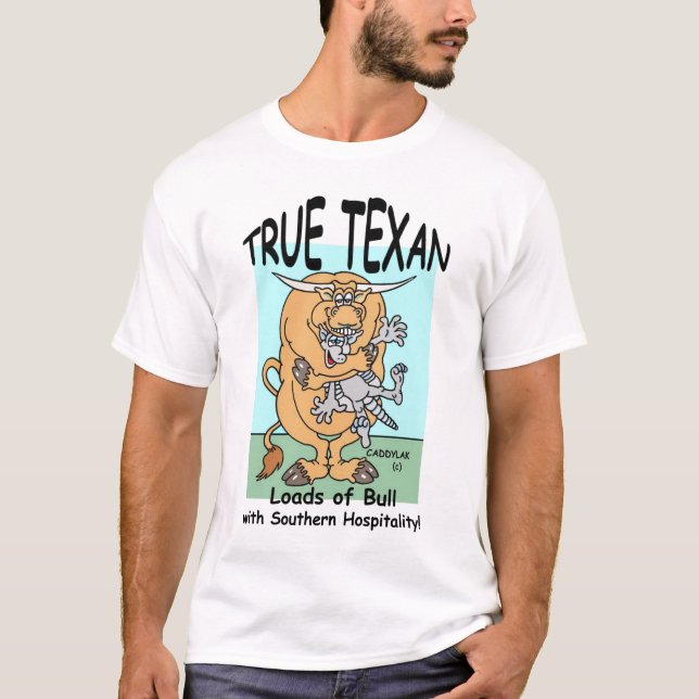 RIKTIG TEXAN T-SHIRT (Framsida)