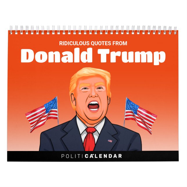 Riktiga citat från Donald Trump Kalender (Omslag)