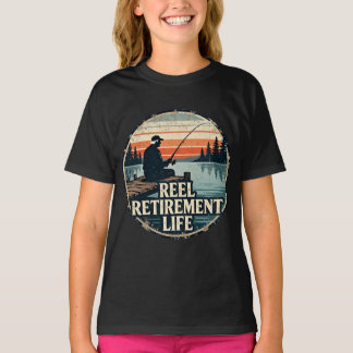 Riktiga fiskarlivet efter pensionen t shirt