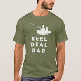 Riktiga Fynd Pappa Fiske Fars Dag Skämt Present T Shirt