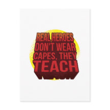 Riktiga hjältar Bäror inte kapningar de studerar.