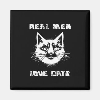 Riktiga katter av manar kärlek magnet