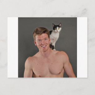 Riktiga katter av manar kärlek vykort