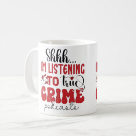 Riktiga kriminalitetsfans kaffemugg
