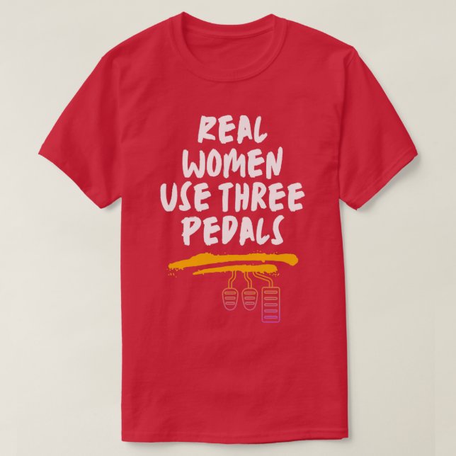 Riktiga kvinnor Använda 3 injektionsflaskor 2 T Shirt (Design framsida)