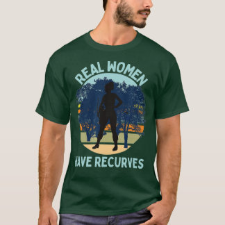 Riktiga kvinnor har rekurvorFun Archery 3 T Shirt