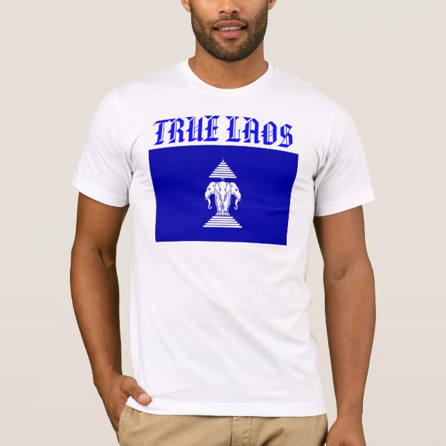 Riktiga Laos T Shirt (Framsida)