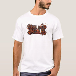 Riktiga män bygger Lava Fire Carpenter T Shirt