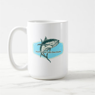 Riktiga Män Lockar Själva Sina Krokar Kaffemugg
