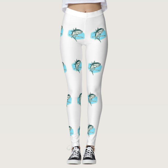 Riktiga Män Lockar Själva Sina Krokar Leggings (Framsida)