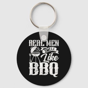 Riktiga Män Luktar Som Byrbecue Bbq Rökare Byrbecu Nyckelring