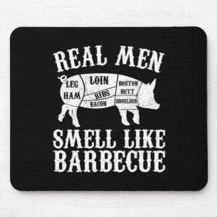 Riktiga män luktar som grillad Byrbeque Bbq Musmatta