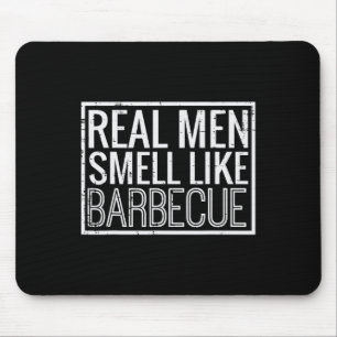 Riktiga män luktar som grillat nöje Rolig Bbq Gril Musmatta