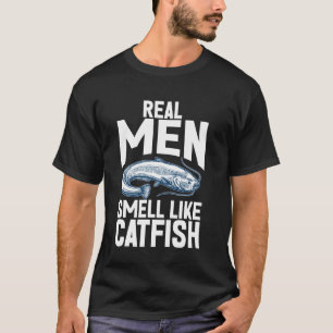 Riktiga män luktar som malfisk t shirt