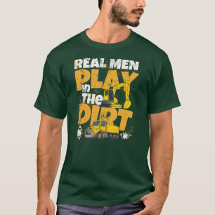 Riktiga Manar-barn leker i den smutsigt fina grävm T Shirt