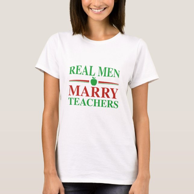 Riktiga Manar-marylärare T Shirt (Framsida)