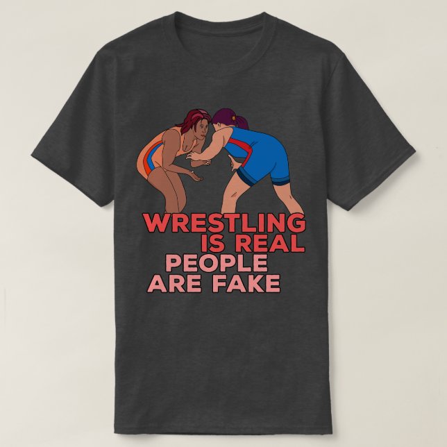 Riktiga människor är Fake T Shirt (Design framsida)