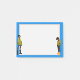Riktiga människor, post-it block