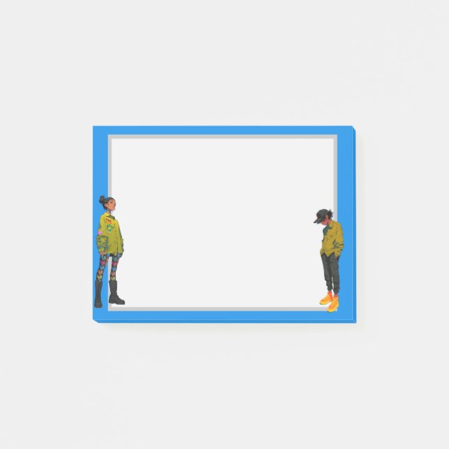 Riktiga människor, post-it block (Framsida)