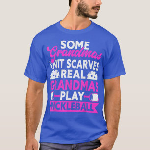 Riktiga mormas Play Pickleball, Mamma Grandma Pick T Shirt