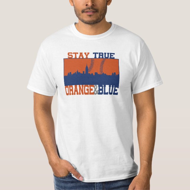 Riktiga orange & blått för stag tröja (Framsida)