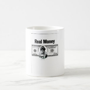 riktiga pengar kaffemugg