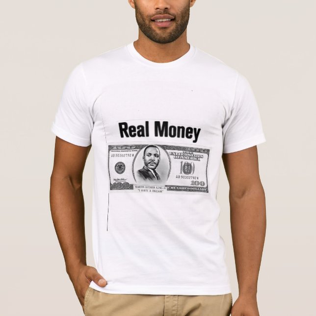 Riktiga Pengar T-Shirt (Framsida)