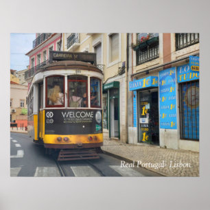 Riktiga Portugal -Lissabon Poster
