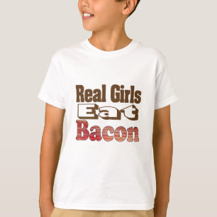 Riktiga tjejer äter bacon tröja