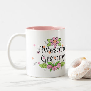 Riktigt Awesome Grammy Två-Tonad Mugg