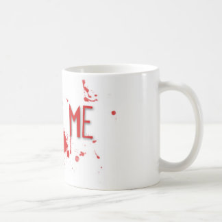 Riktigt blod "biter mig ", kaffemugg