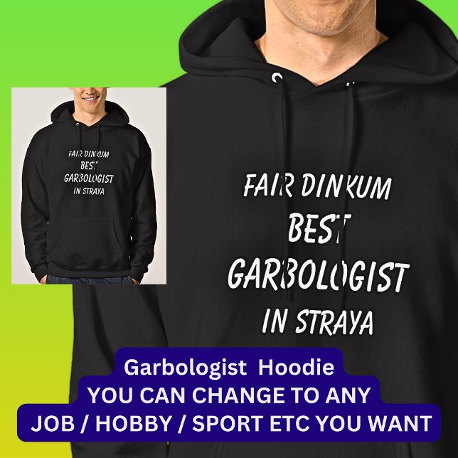 Riktigt bra SOPSAMLARE i Australien Hoodie (Skapare uppladdad)