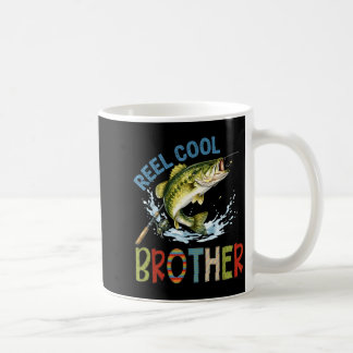 Riktigt cool bror fiske bror födelsedag vintage kaffemugg