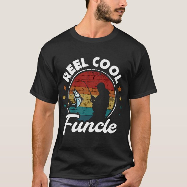 Riktigt Cool Farbror Funcle T Shirt (Framsida)