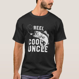 Riktigt cool farbror skjorta män fiskare fadersdag t shirt