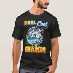 Riktigt cool farfar Fiske Pappa Fars dag Pappa Pa T Shirt