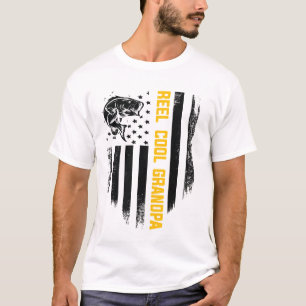 Riktigt Cool Farfar Fiske T-Shirt – Rolig Fiskare