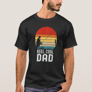 Riktigt Cool Pappa Farfar Fiskare Pappa Fars Dag T Shirt