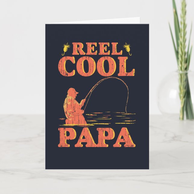 Riktigt cool pappa fars dag kort (Framsida)