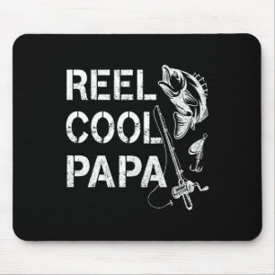 Riktigt cool pappa Fiskande pappagåvor Fars dag Fi Musmatta