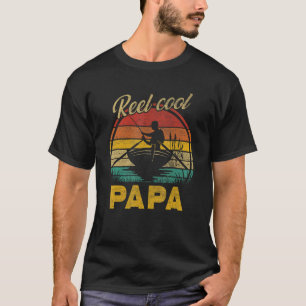 Riktigt Cool Pappa Fiskare Pappa Fars Dag Fiske T Shirt