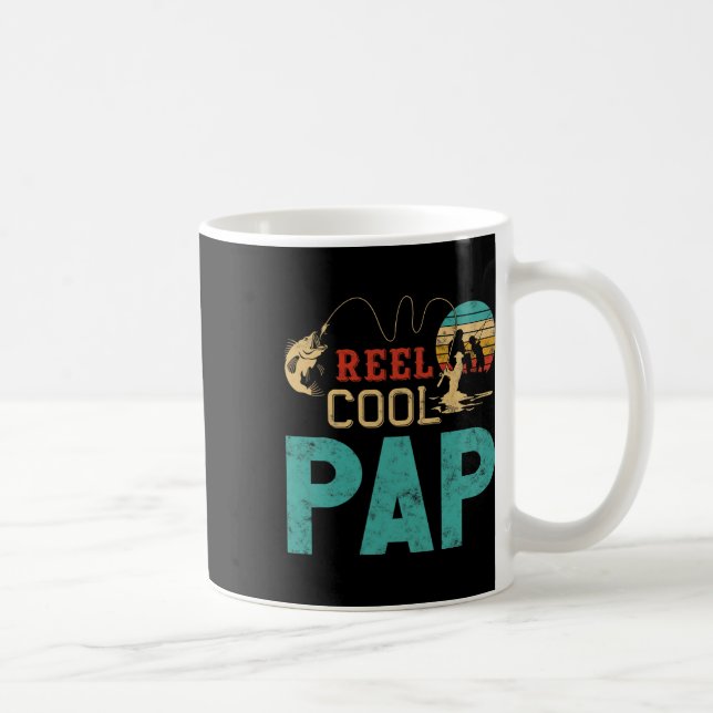 Riktigt cool pappa fiske Fars dag present till fis Kaffemugg (Höger)